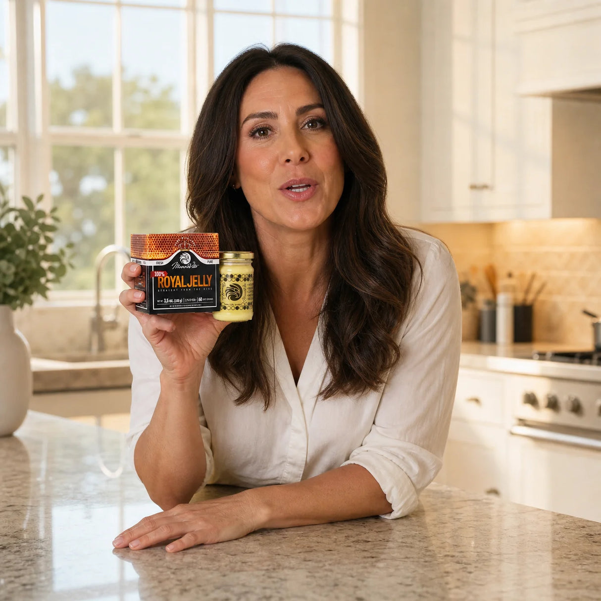 Mannavita Premium Royal jelly • 2.5% 10-HDA • 100g