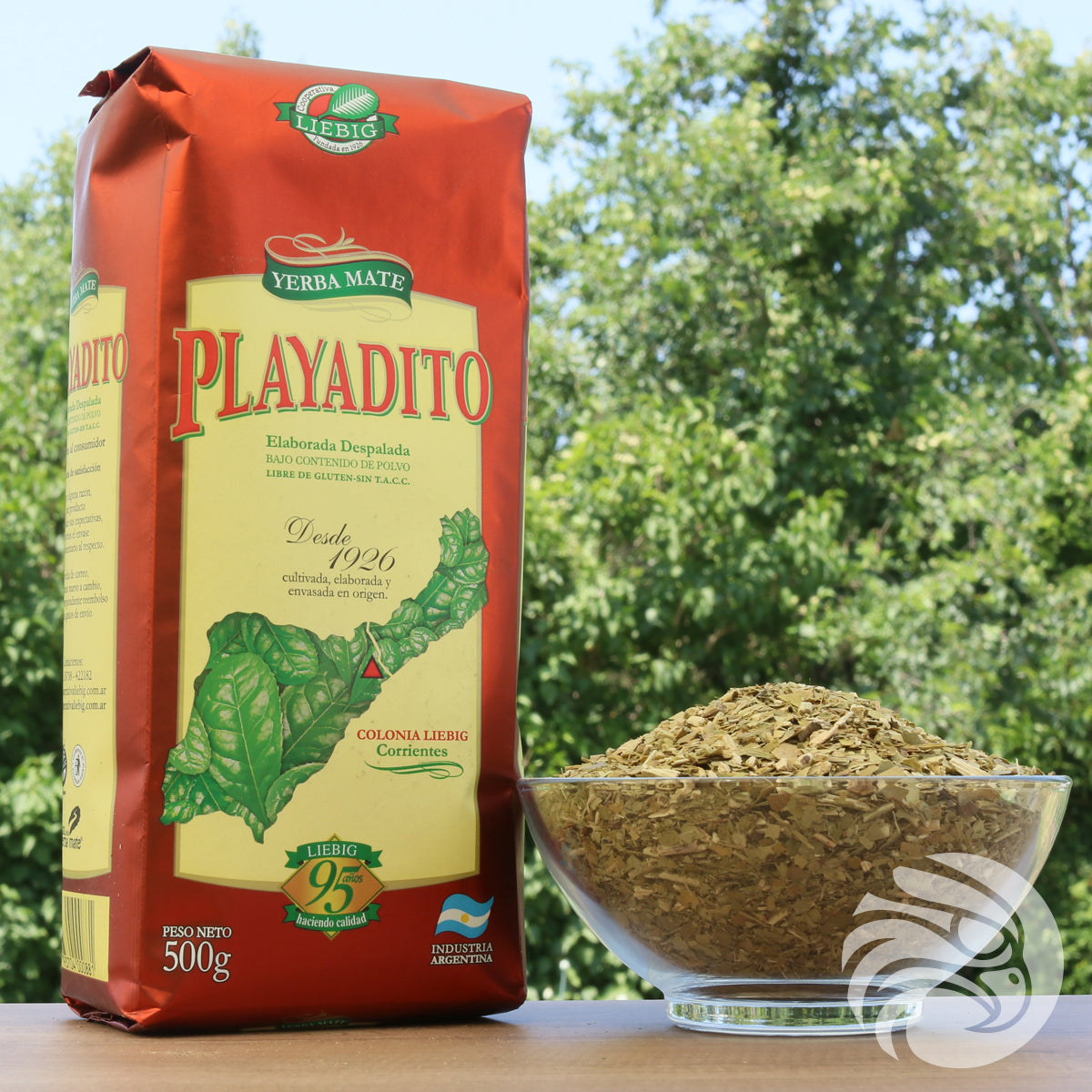 Playadito yerba mate • Elaborada DESPALADA • 500 g