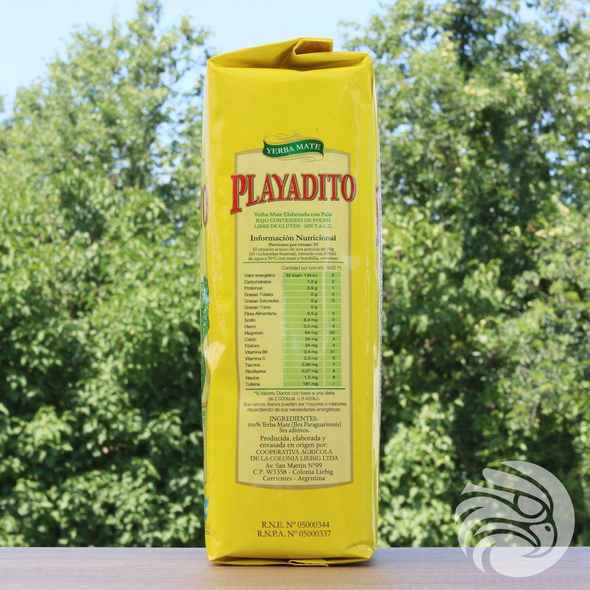 Playadito yerba mate tea • Elaborada con palo • 500 g