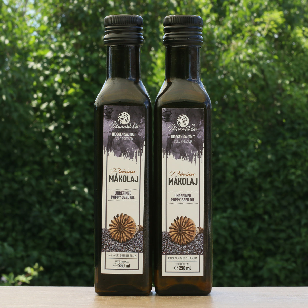 Mannavita Hungarian cold-pressed Poppy seed oil • 250 ml