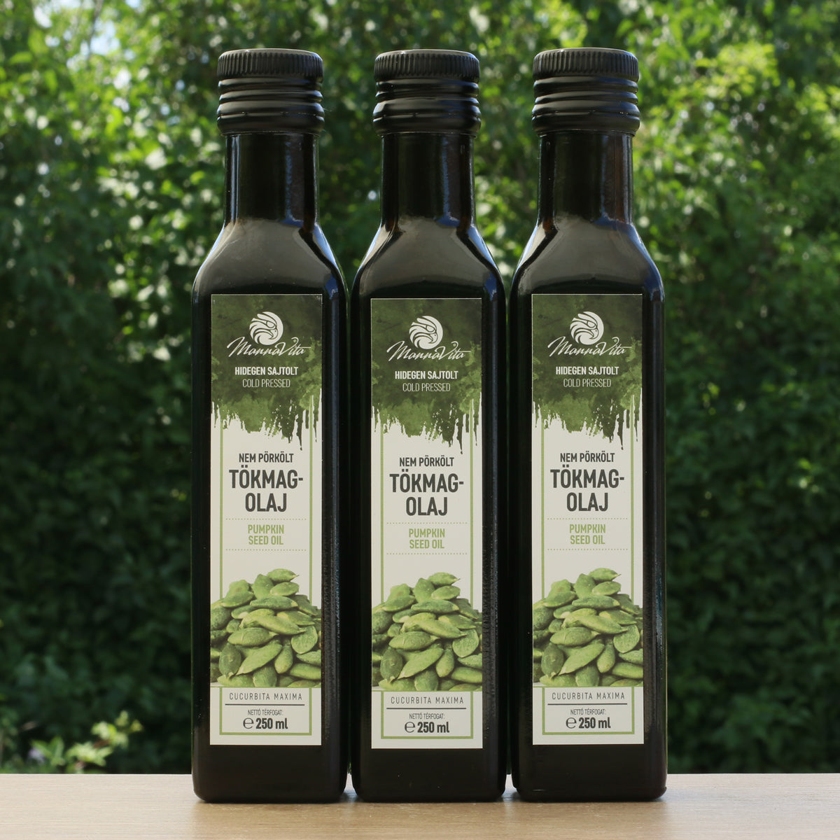 Mannavita Hungarian cold-pressed Pumpkin seed oil • 250 ml