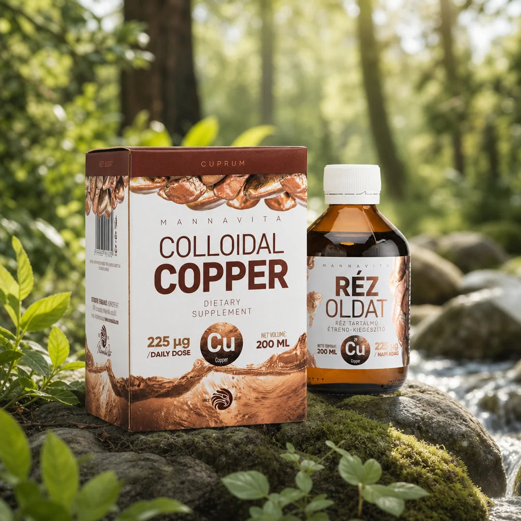 Mannavita Colloidal Copper 225µg / daily dose • 200 ml