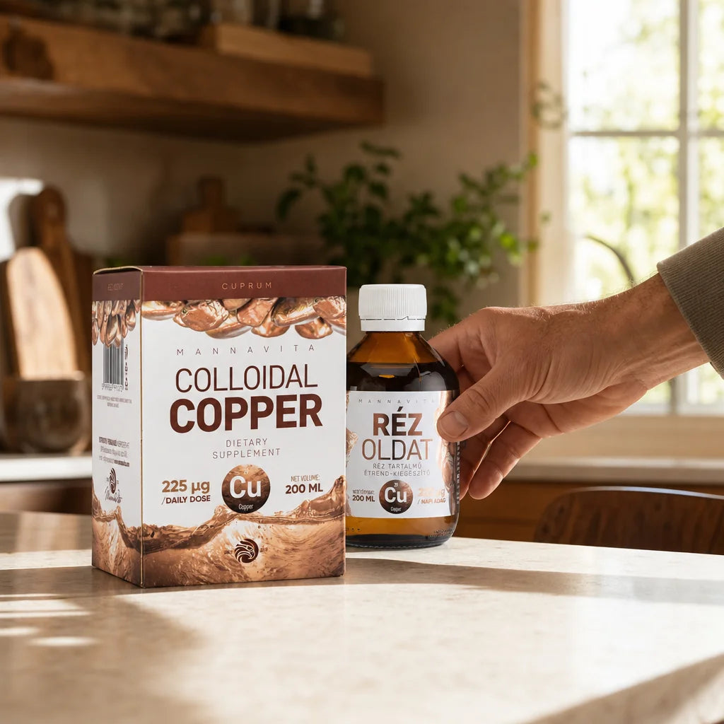 Mannavita Colloidal Copper 225µg / daily dose • 200 ml