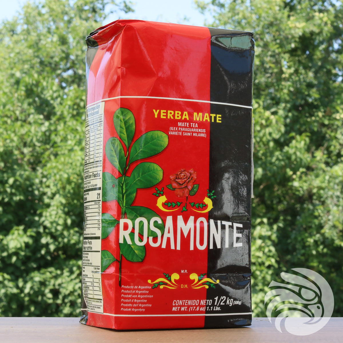 Rosamonte yerba mate tea • Elaborada con palo • 500 g
