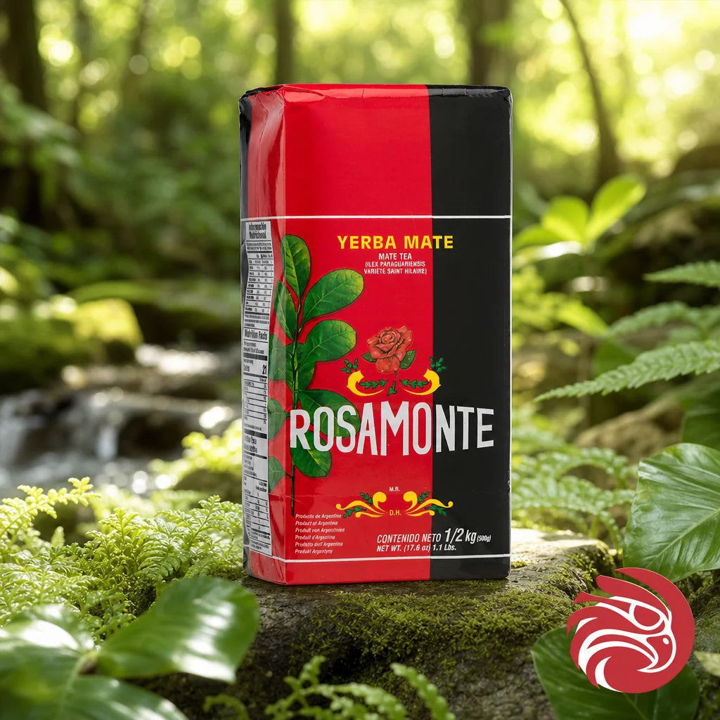 Rosamonte yerba mate tea • Elaborada con palo • 500 g