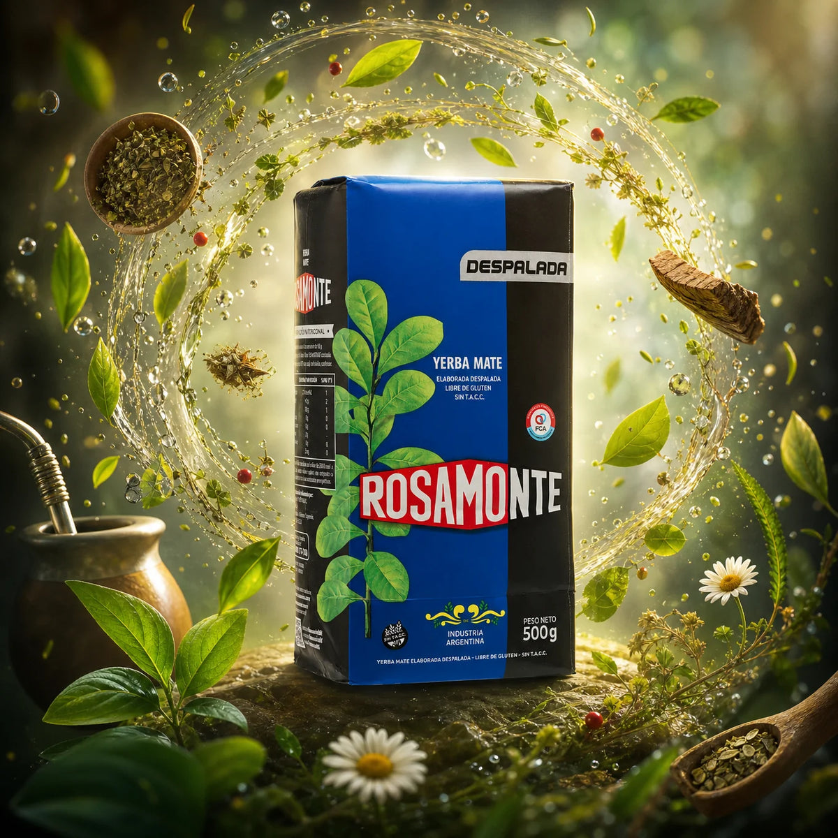 Rosamonte yerba mate tea • DESPALADA • 500 g