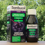 Sambucol black elderberry syrup, Sugar-free • 120 ml