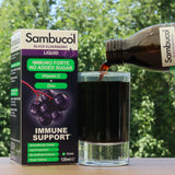 Sambucol black elderberry syrup, Sugar-free • 120 ml