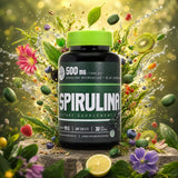 Mannavita Spirulina 500 mg tablets • 180 pcs.