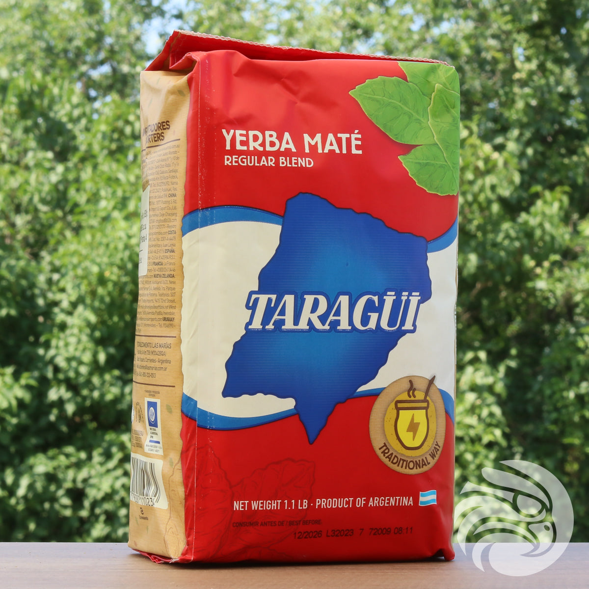 Taragüi yerba mate tea • Elaborada con palo • 500 g