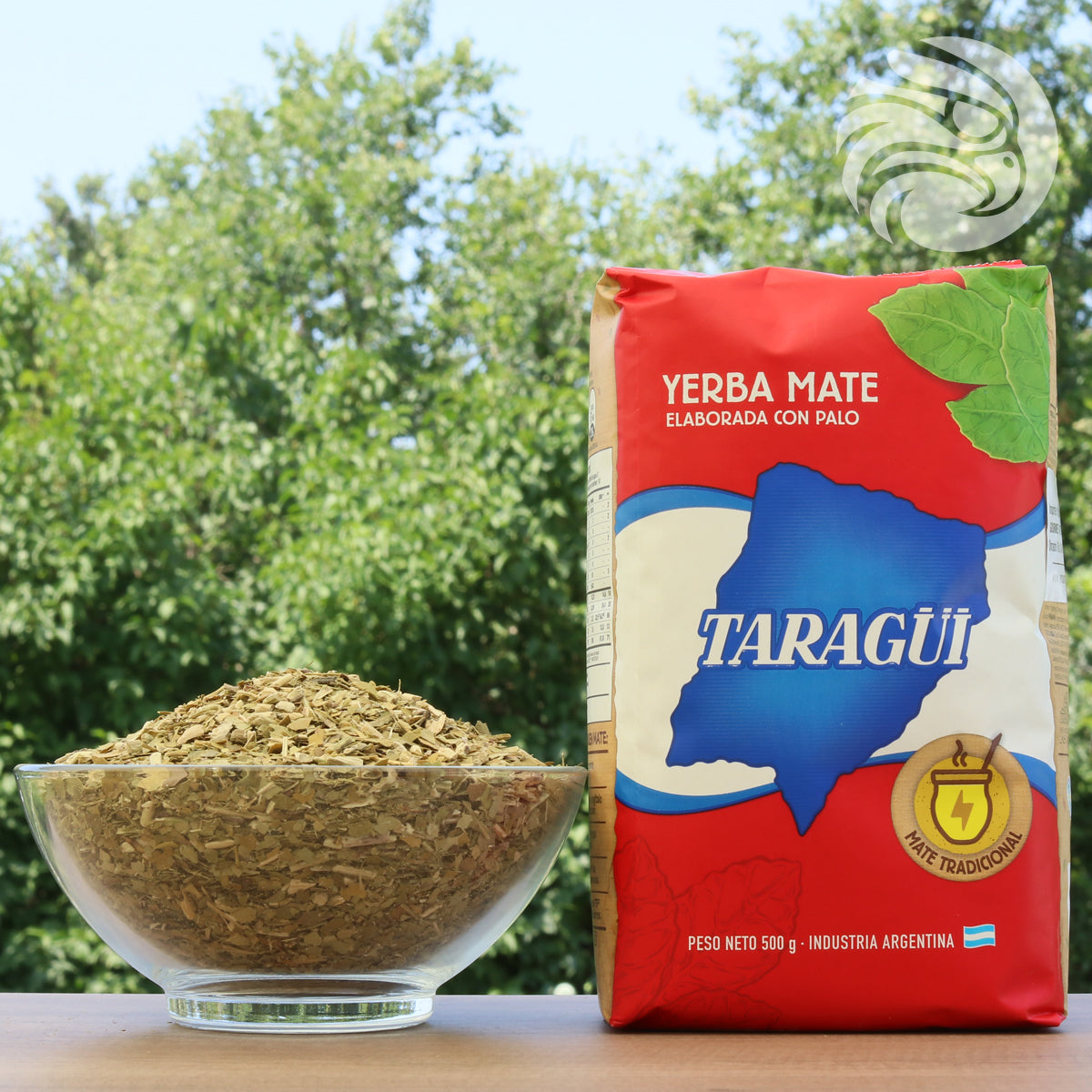 Taragüi yerba mate tea • Elaborada con palo • 500 g