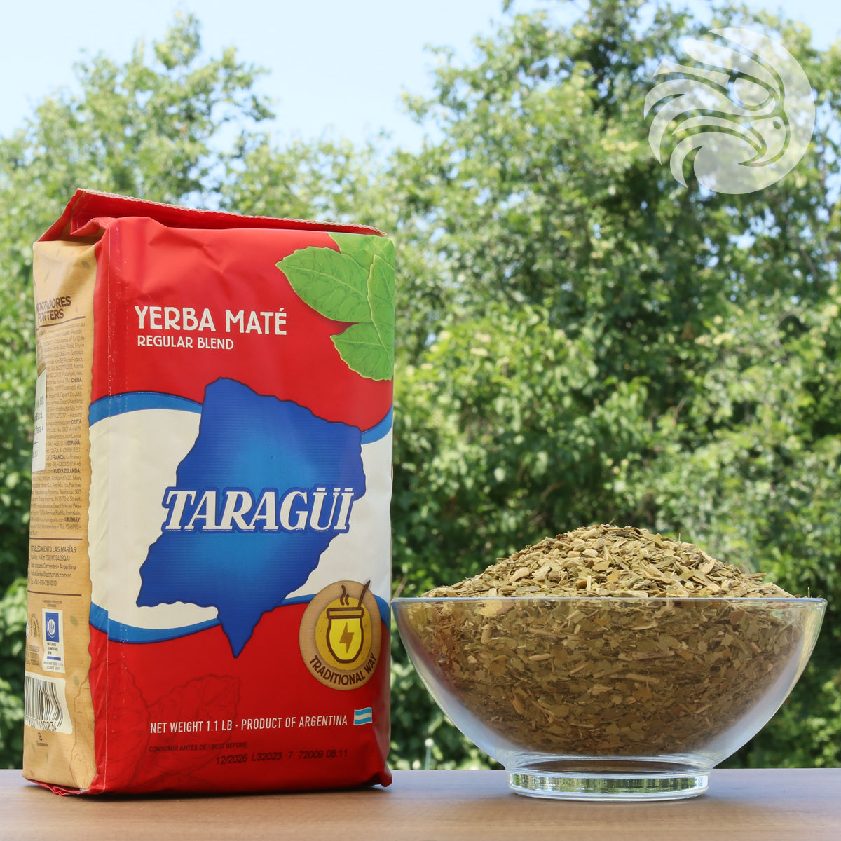 Taragüi yerba mate tea • Elaborada con palo • 500 g