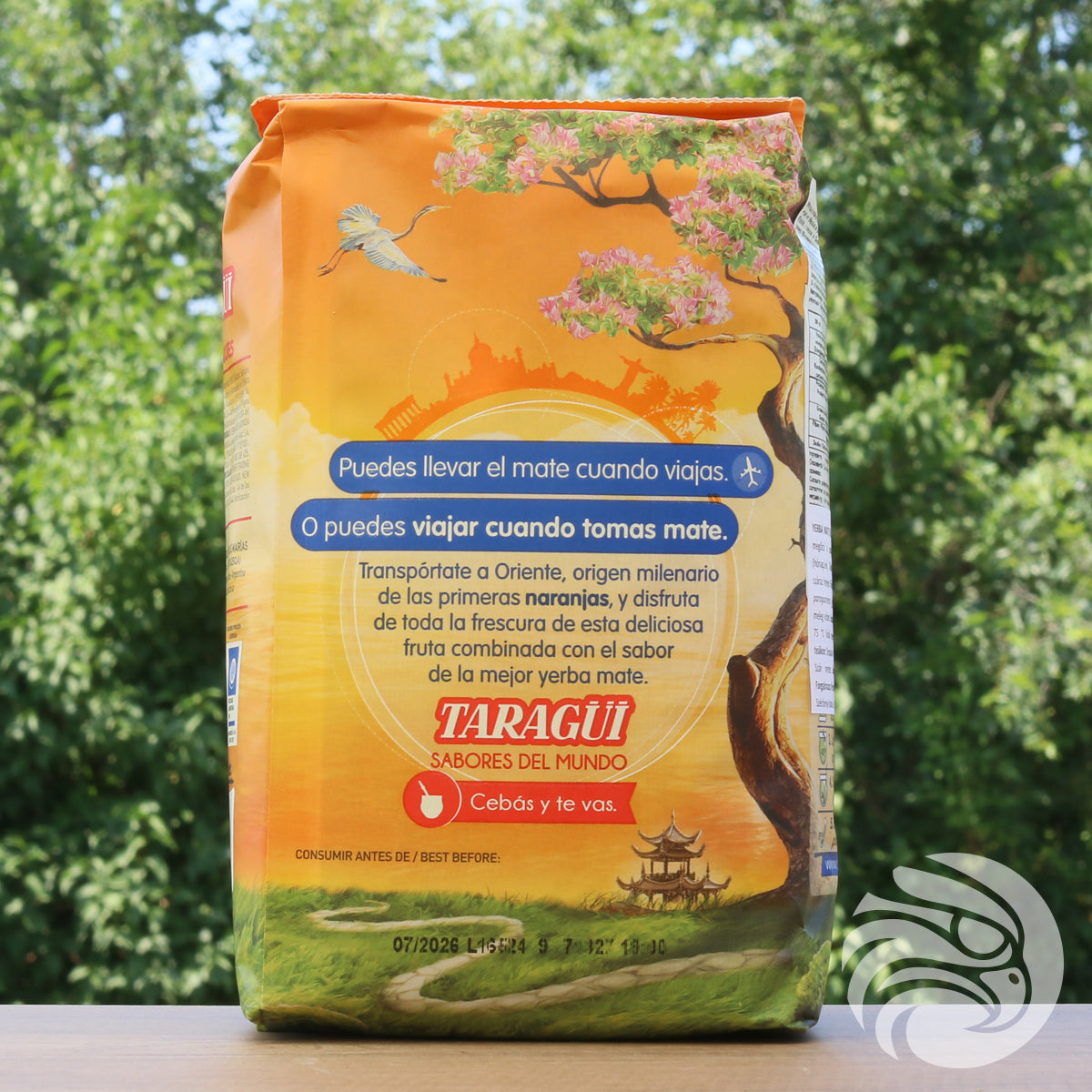 Taragüi yerba mate tea • Oriental Orange • 500 g