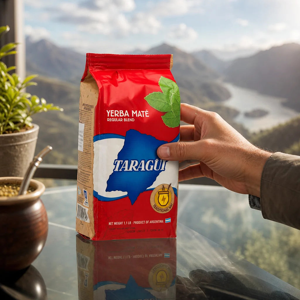 Taragüi yerba mate tea • Elaborada con palo • 500 g