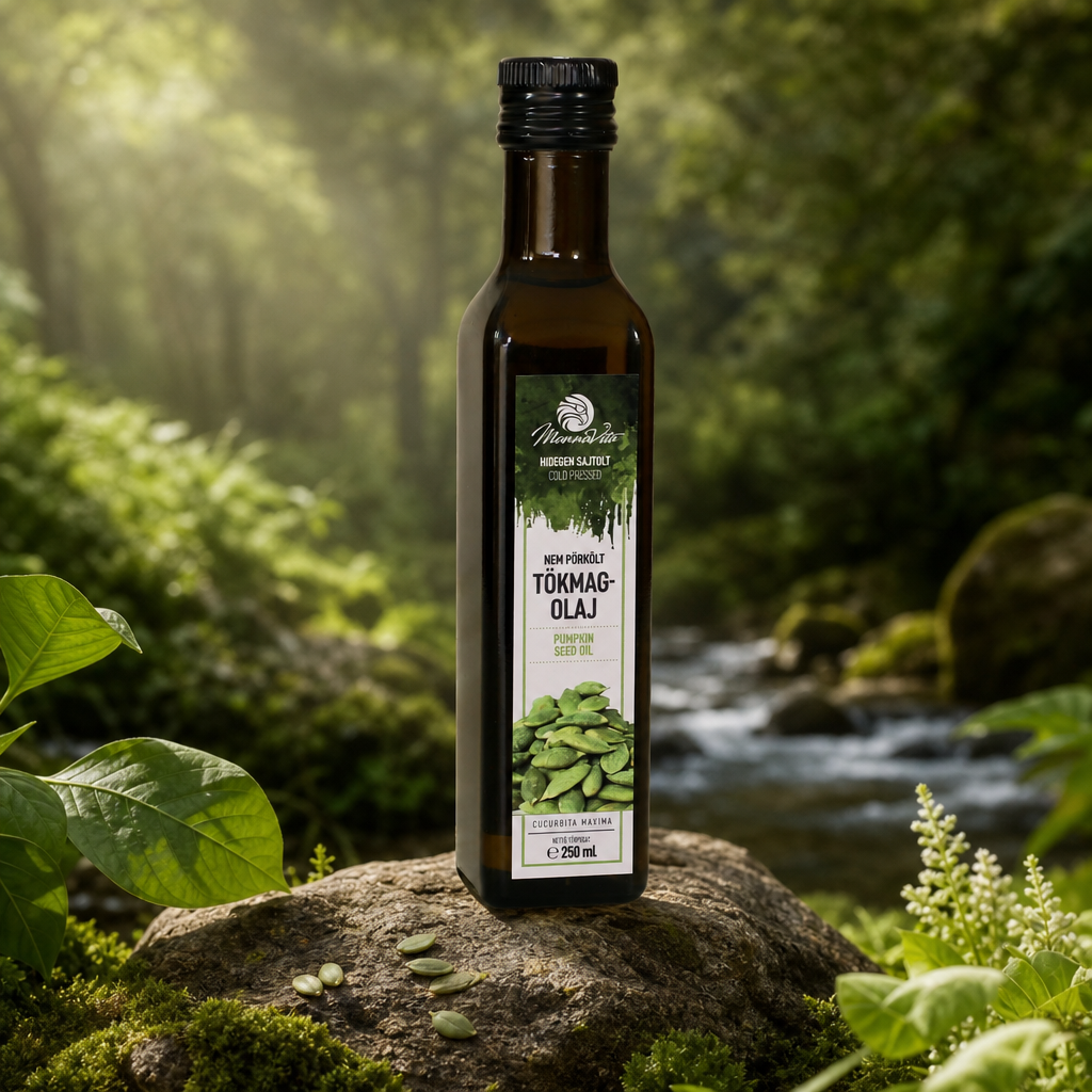 Mannavita Hungarian cold-pressed Pumpkin seed oil • 250 ml