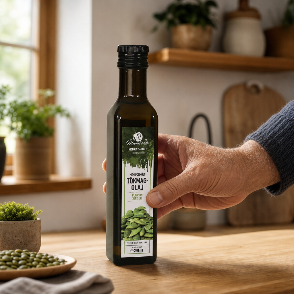 Mannavita Hungarian cold-pressed Pumpkin seed oil • 250 ml