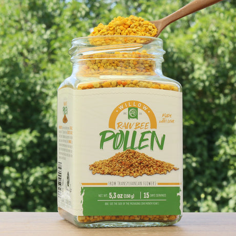 Mannavita raw Willow bee pollen • 150g